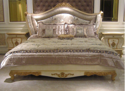 Bedroom Bed Noble Luxury Klass Classic Beds Baroque Rococo Antique